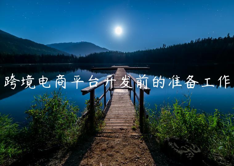 跨境電商平臺(tái)開發(fā)前的準(zhǔn)備工作